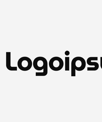 Generic placeholder logo: black four-part abstract symbol and 'Logoipsum' text.