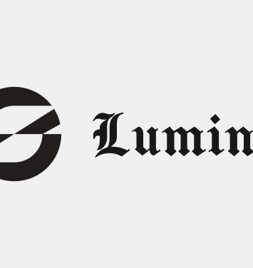 Lumina logo with stylized S circle