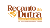 Logotipo do Restaurante, Pizzaria e Frango Frito Recanto da Dutra