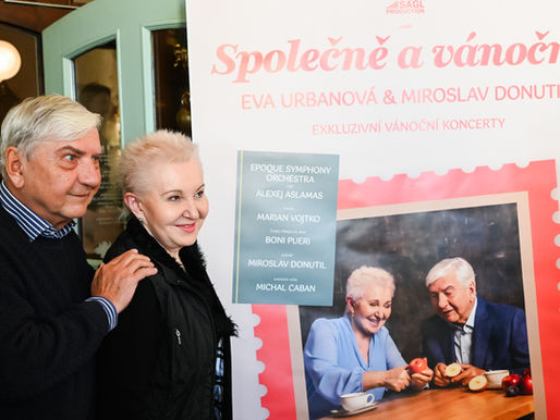 Hudba, humor i přátelství pod vánočním stromem. Lucerna nabídne výjimečné večery s Evou Urbanovou a Miroslavem Donutilem
