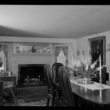 the old dining room