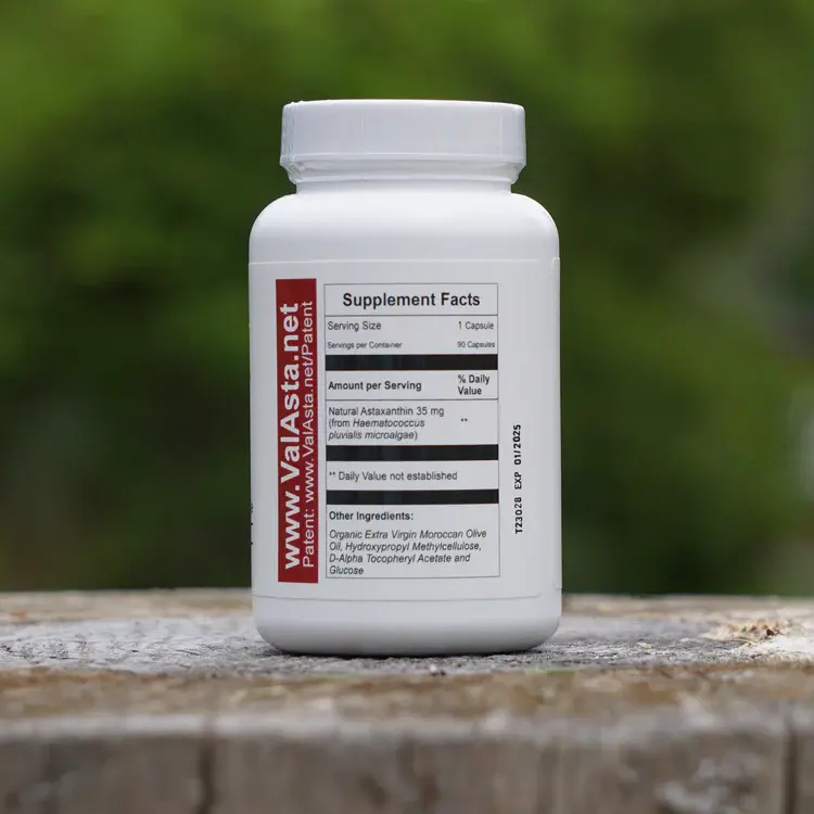 Miniatura: ValAsta Liquid Astaxanthin Capsules 90ct