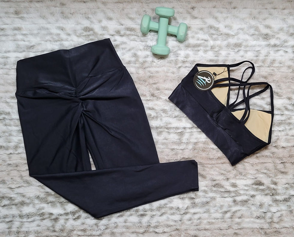 Thumbnail: Black Out Leggings Set