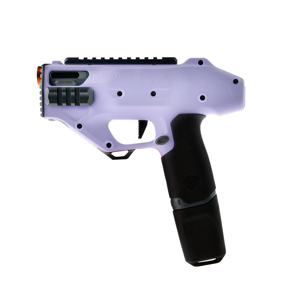 Thumbnail: Worker Nightingale 2.0 Motorized Semi Auto Foam Darts Blaster Toy