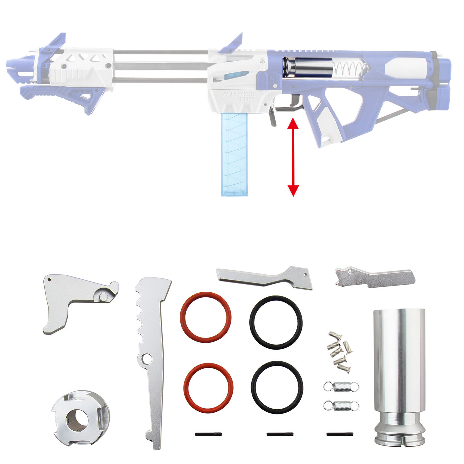 Worker Metal Alloy Trigger Sear Plunger for Caliburn