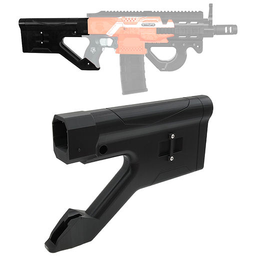 XSW 3D Hera CQR P90 Rifle Buttstock for Nerf Stryfe | AK Blaster MOD