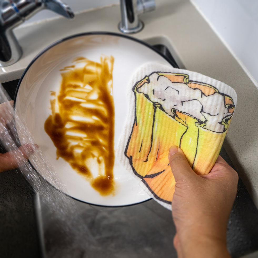 Thumbnail: DaiChaFan Fish Shumai Eco-Friendly Cellulose Sponge Cloth