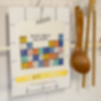 Thumbnail: All Things Bright and Beautiful #Festivals Dad's Periodic Table DishCloth