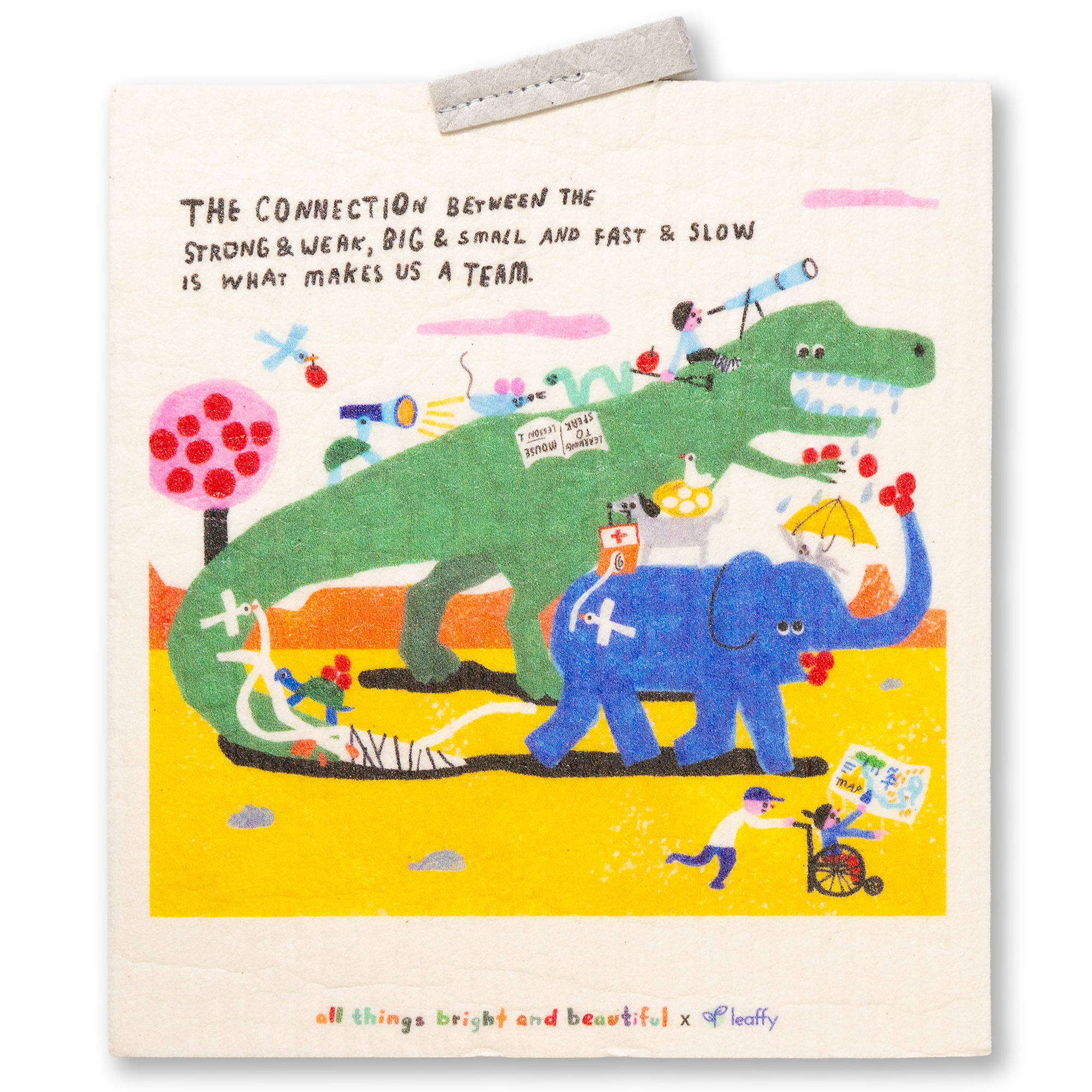 All Things Bright and Beautiful #Traveller Team DishCloth