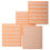 Thumbnail: Minimalist Warmth Orange Cellulose Sponge Cloth (Stripes)