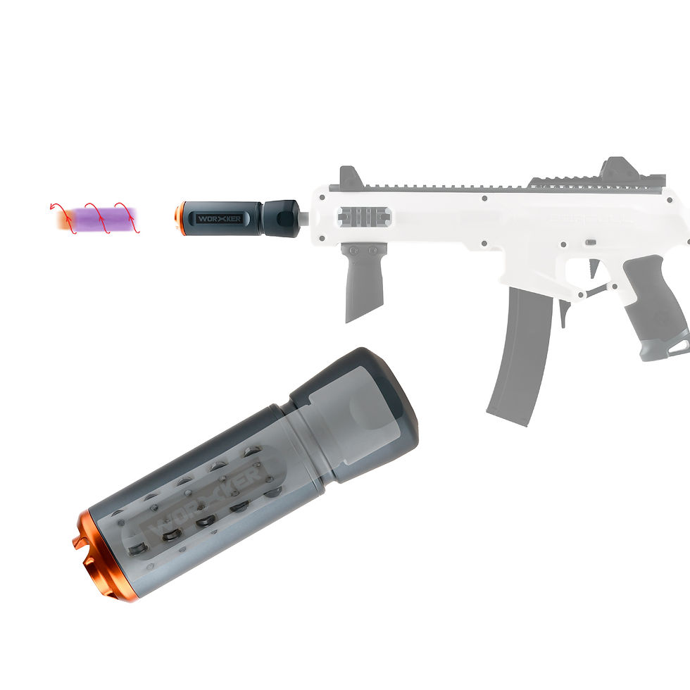 Thumbnail: Worker MOD Seagull Metal Shell 8?? 4x5 Bearing Scar Muzzle