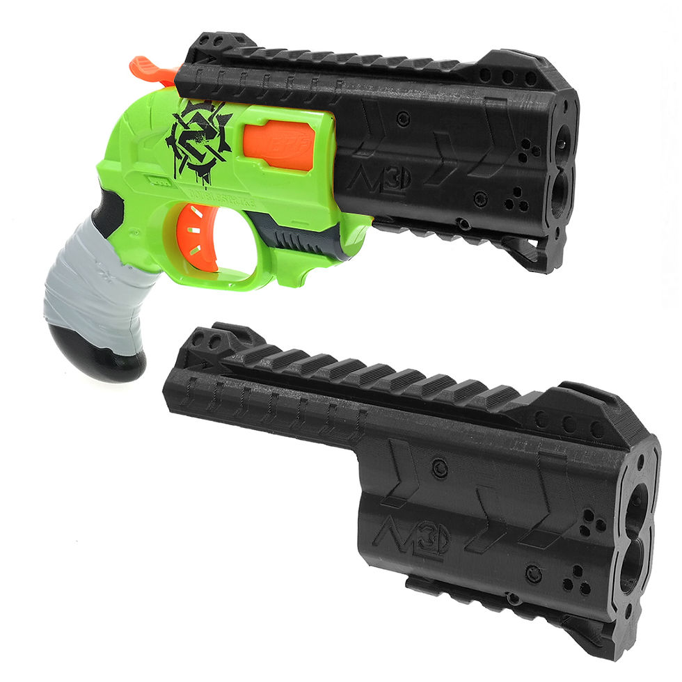 Thumbnail: MaLiang 3D Barrel Holster Combo for Nerf DoubleStrike