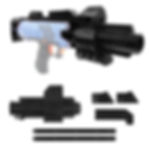 Worker Pump Kit ButtStock Rail for Nerf Apollo