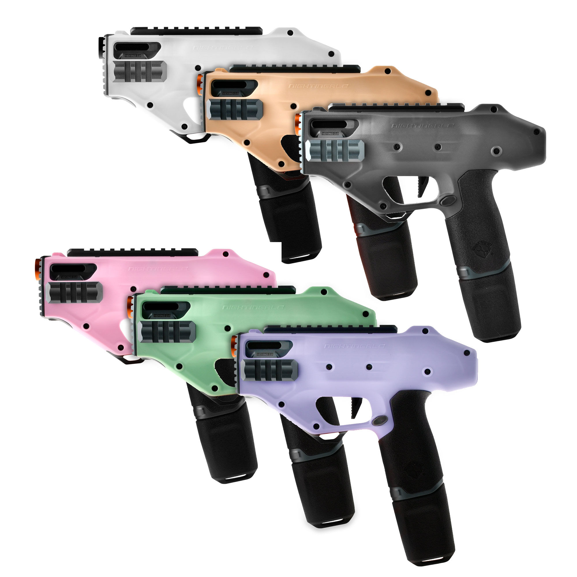 Worker Nightingale 2.0 Motorized Semi Auto Foam Darts Blaster Toy