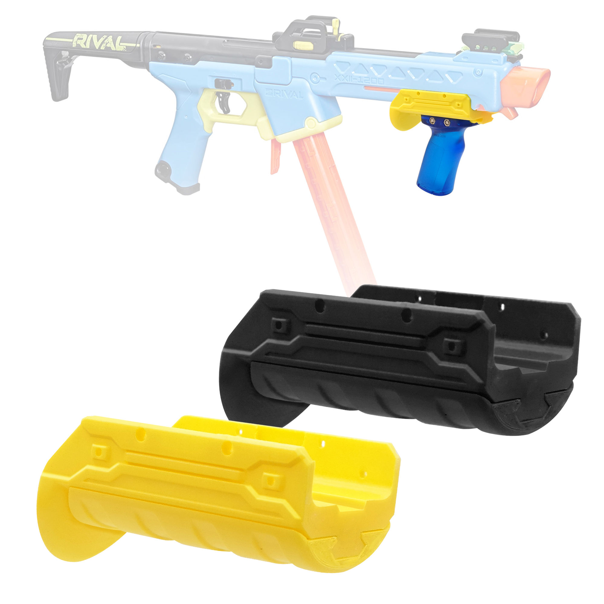 AKBM Tactical ForeGrip Convertible for Nerf Pathfinder