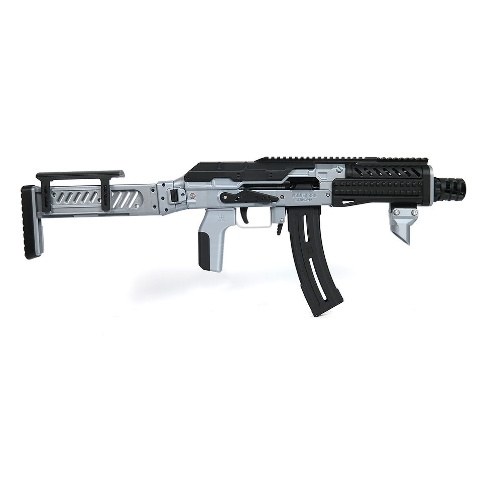 Thumbnail: Wolver 999-Modern Blaster Toy by Fireman | 3D Parts Kit and Hardware Kit