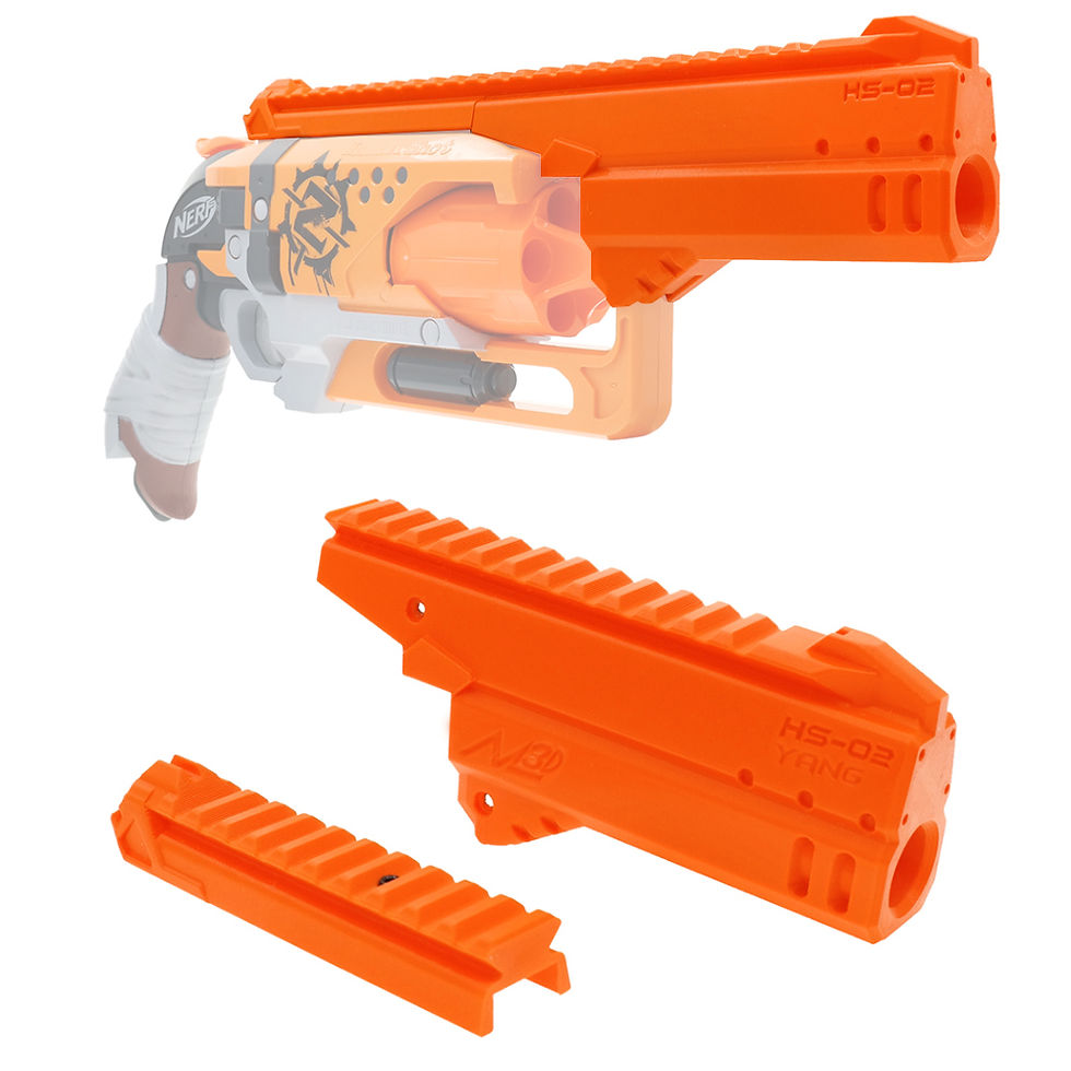 Thumbnail: MaLiang 3D Handgun Barrel Top Rail for Nerf HammerShot