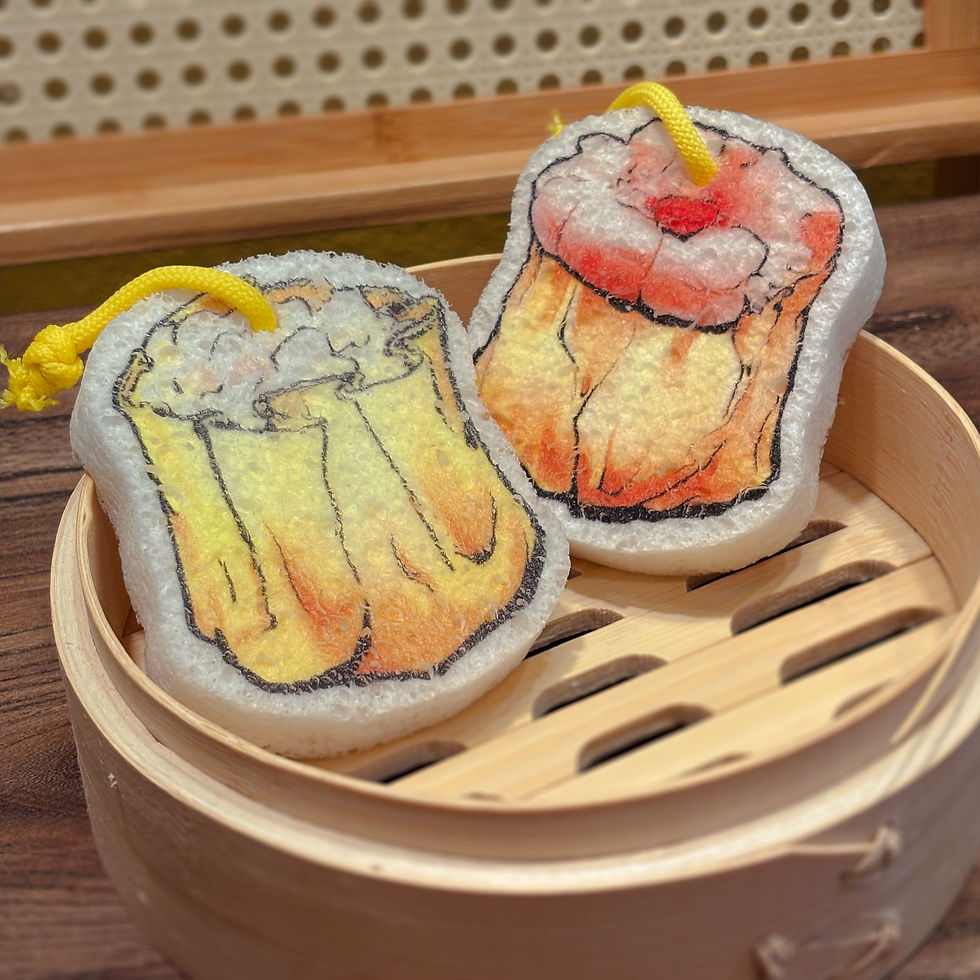Thumbnail: DaiChaFan Classic Siu Mai Cellulose Pop Up Sponges