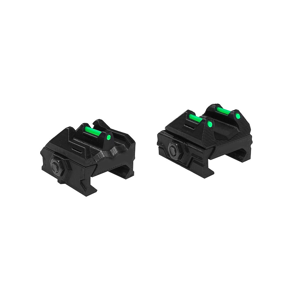 Thumbnail: AKBM Fiber Optic Dot Sight on Picatinny Rail
