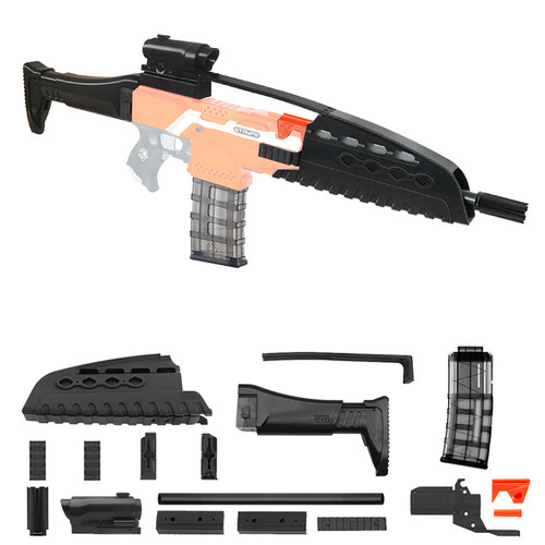 Worker XM8 Kit for Nerf Stryfe | AK Blaster MOD