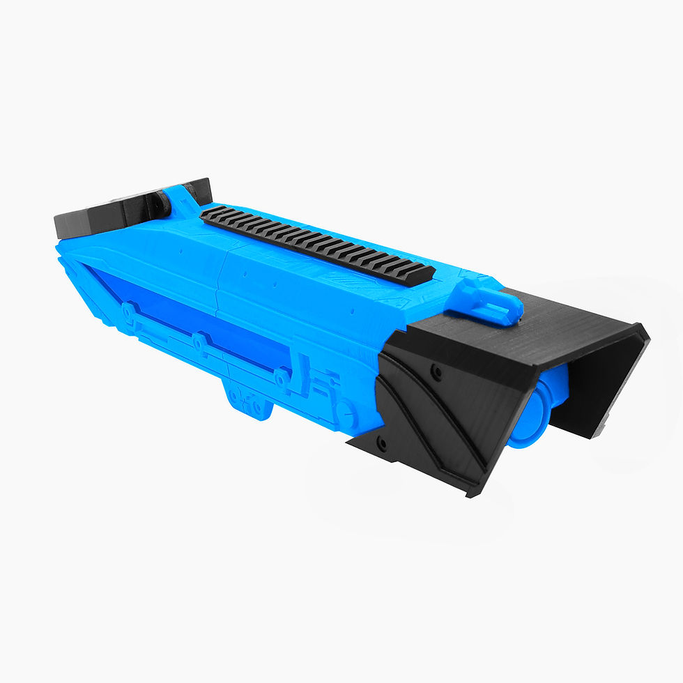 Thumbnail: AKBM Extended Hopper Shell for Nerf Rival Perses