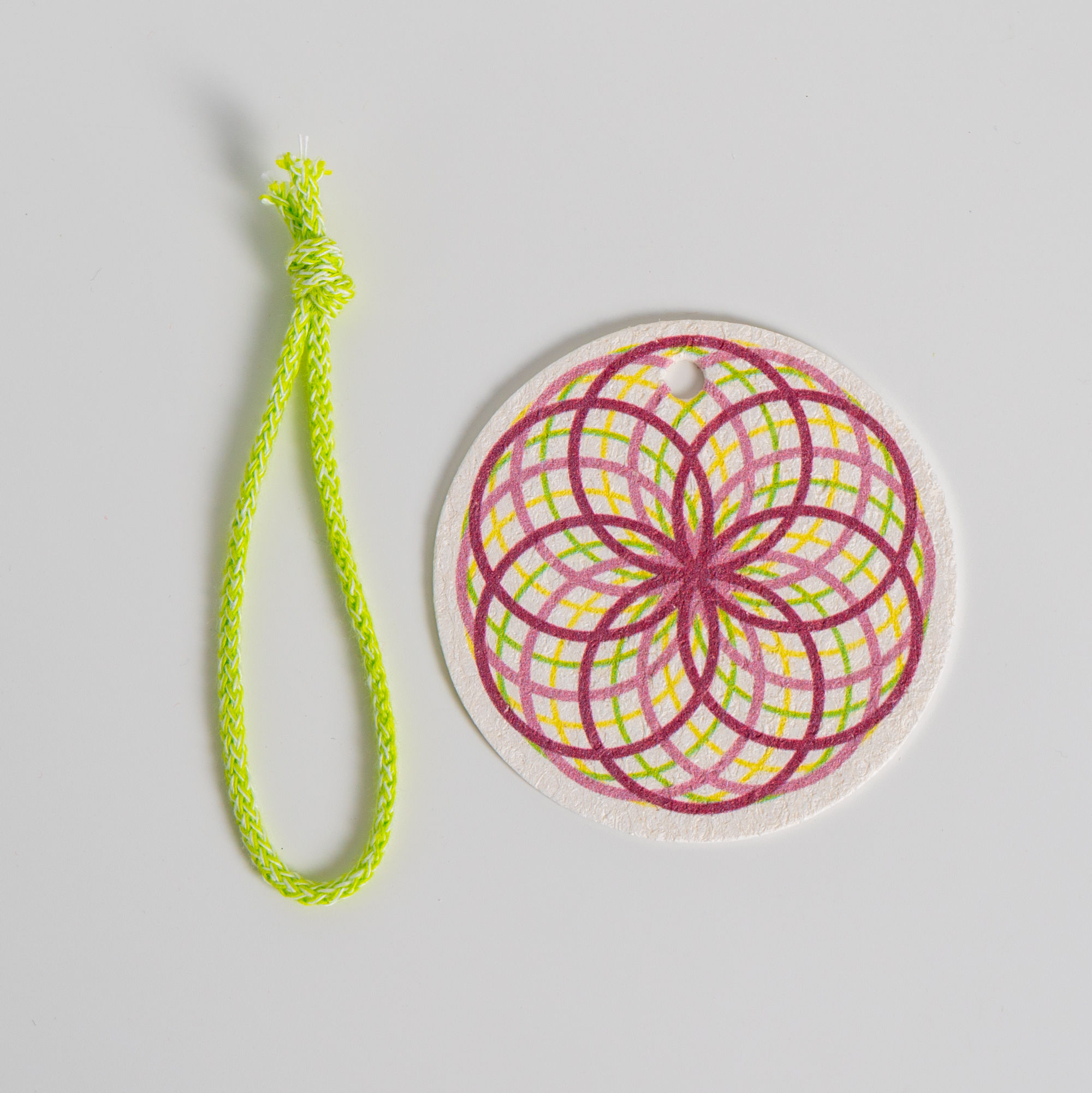 Hyrdangea (Purple) Natural Cellulose Pop Up Sponges