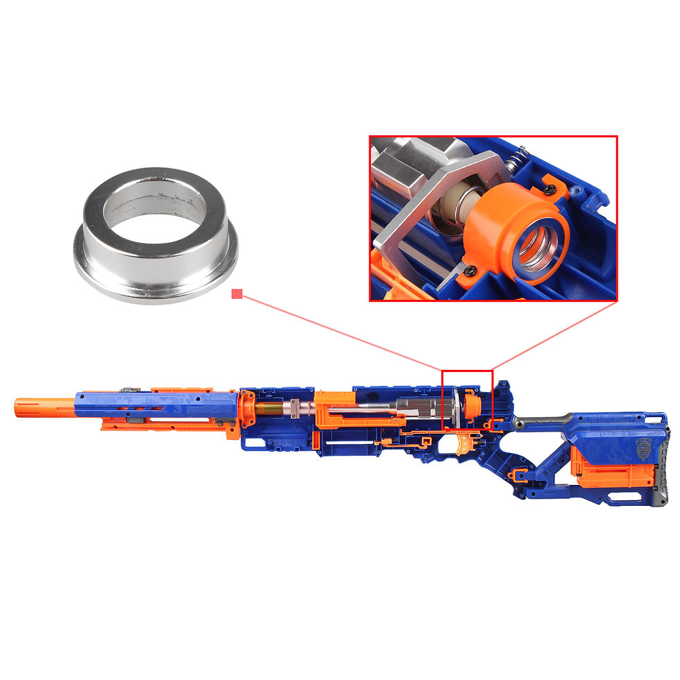Thumbnail: Worker Short Darts Breech Bolt 9KG Kit for Nerf LongStrike