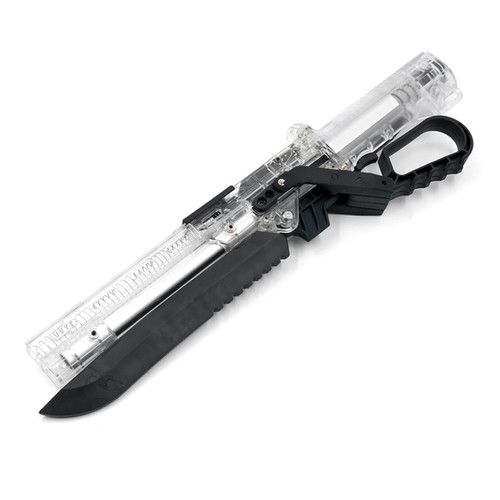 Shanye Mangzhong MZ-01 Lever-Action Ballistic Knife Blaster | AK