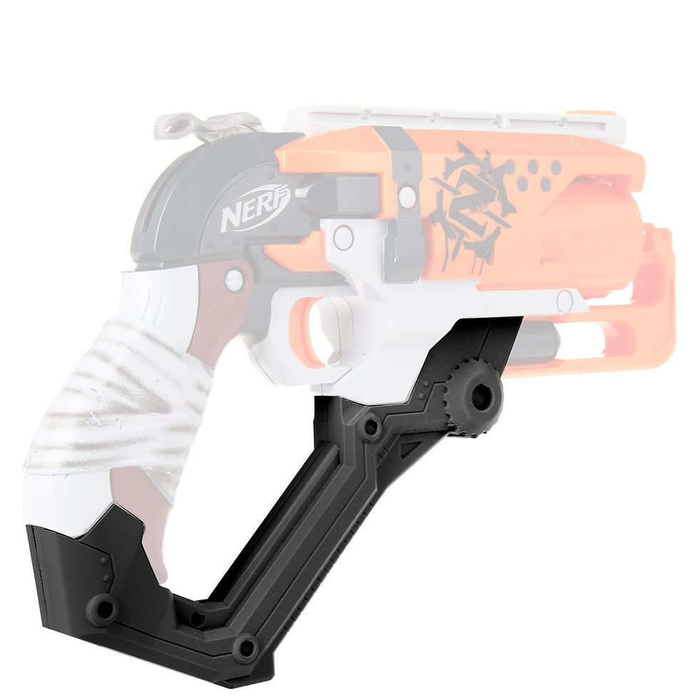 Thumbnail: Worker Handle Guard Grip End for Nerf HammerShot