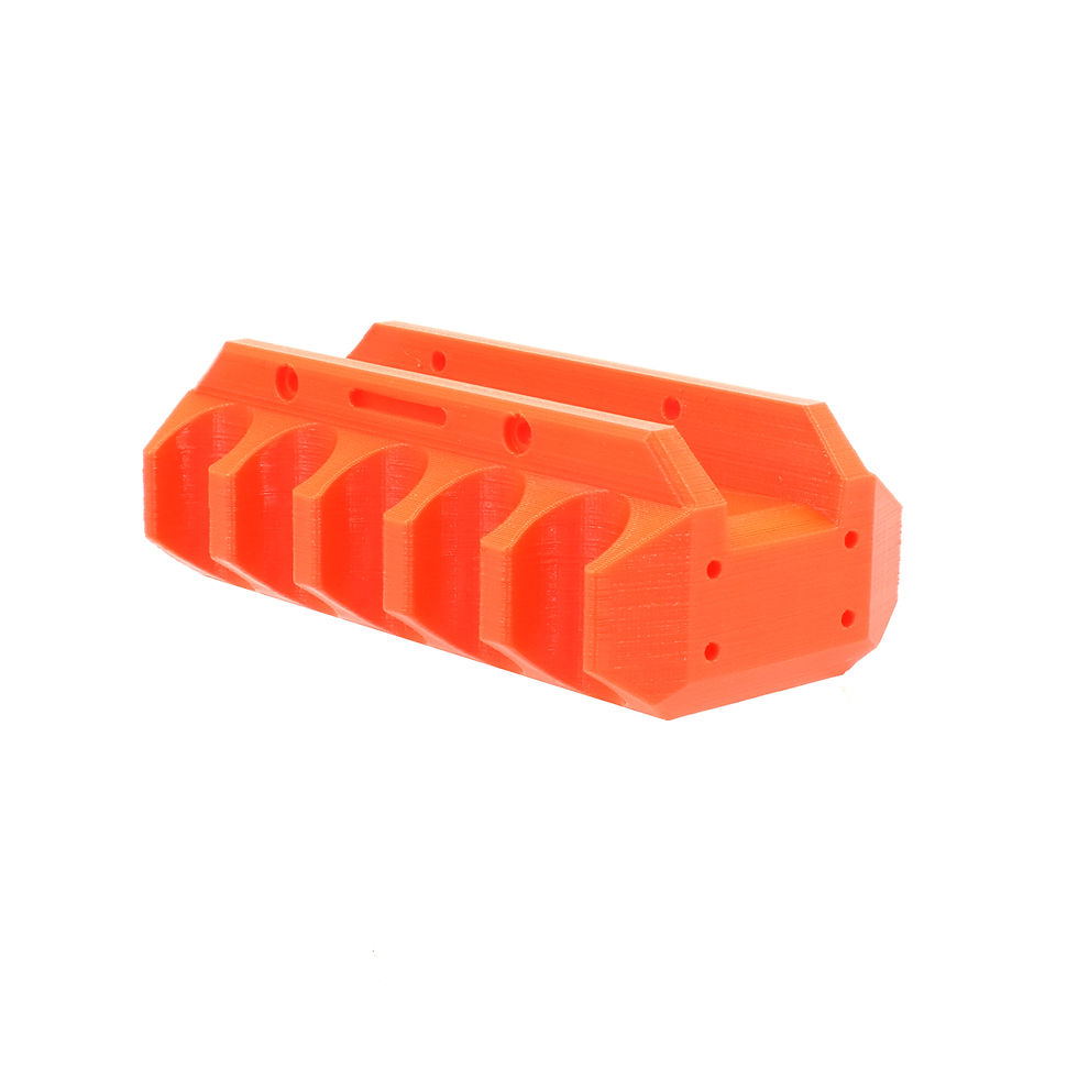 Thumbnail: AKBM Short Darts Storage Bottom Rail for Nerf Fate