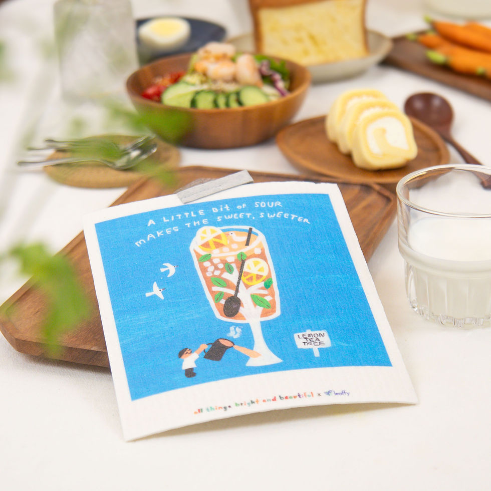 Thumbnail: All Things Bright and Beautiful #Can we say? Tea DishCloth