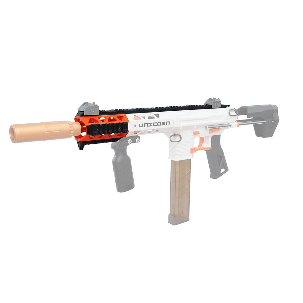 Thumbnail: XYL KM9 Unicorn Extended Barrel Rail 250mm Tube Kit