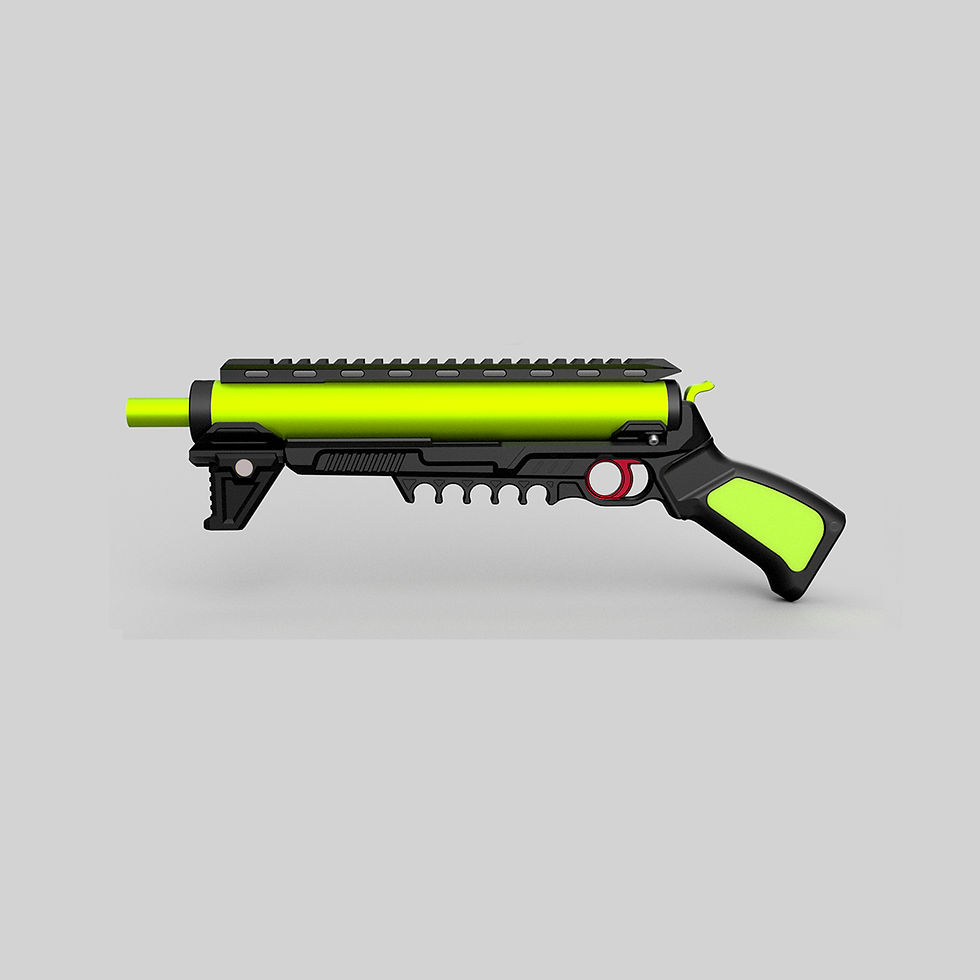 Thumbnail: WoodPecker Blaster Toy by BO30 | 3D Parts and Hardware Kit