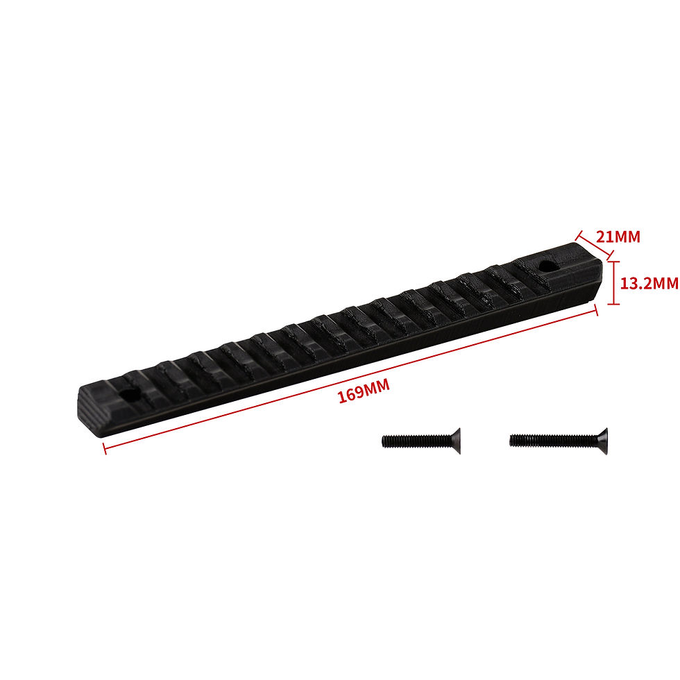 Thumbnail: Worker MOD Top Rail Elevation for Harrier Blaster