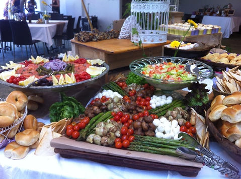 Hot and cold food deliciously made and presented