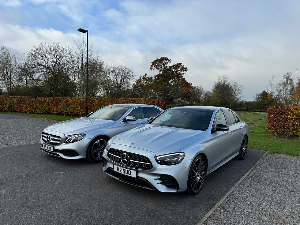 Mercedes E class chauffeur cars