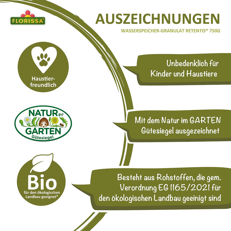 Miniaturbild: Wasserspeicher-Granulat Retentis® 750g