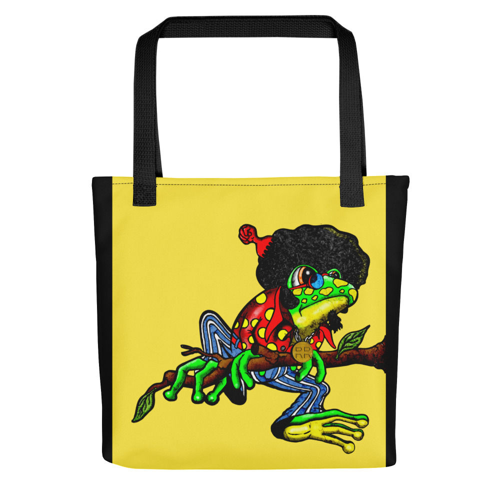 The Groovy Toad Tote bag