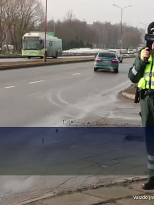 Greičio kontrolės sistema Lietuvoje - nuo gyvo pareigūno iki automatizuotų sistemų