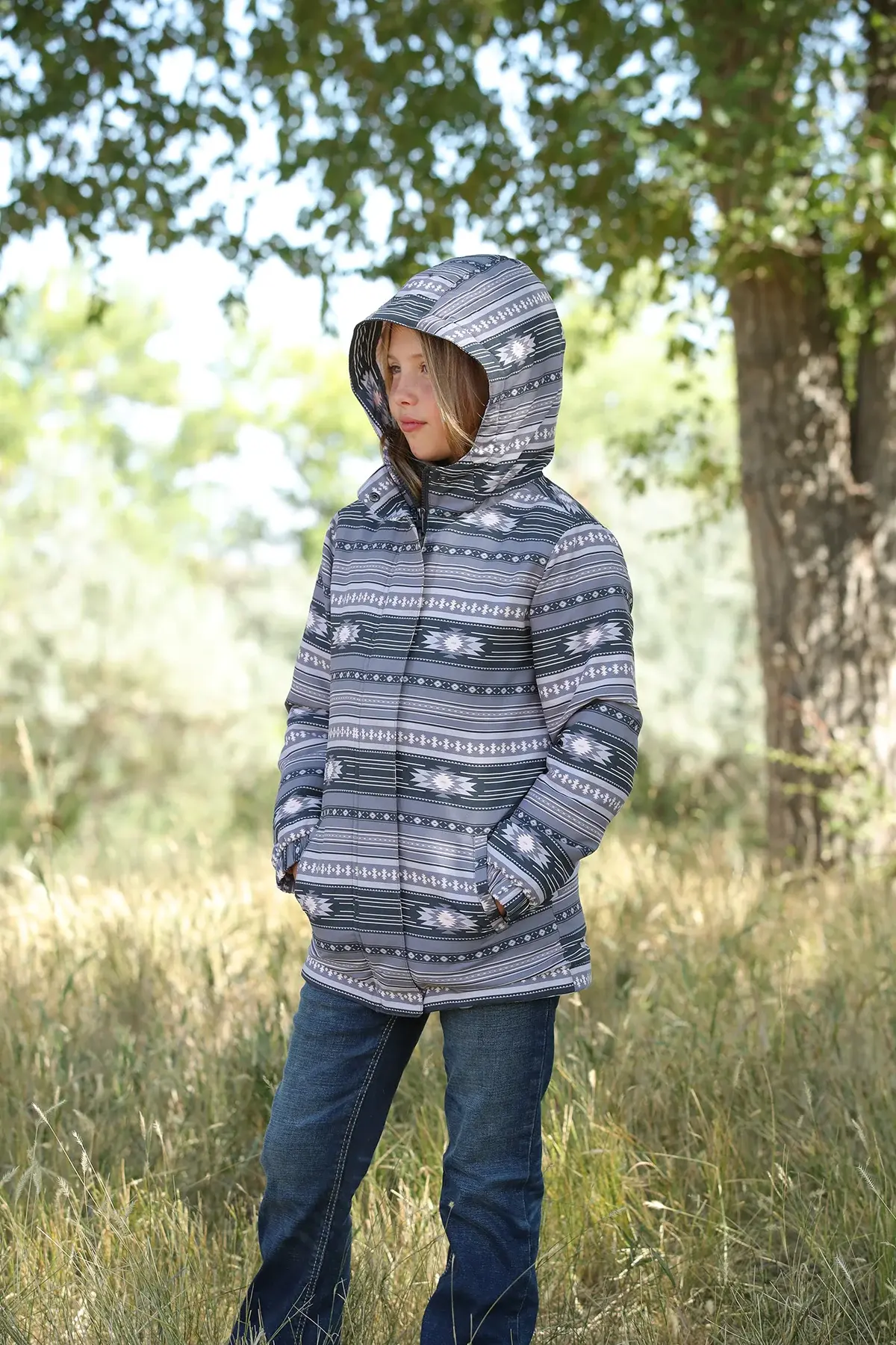 Girls Grey Cruel Girl Jacket