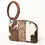 Thumbnail: Western Cowhide & Floral Hand Tooled Leather Clutch
