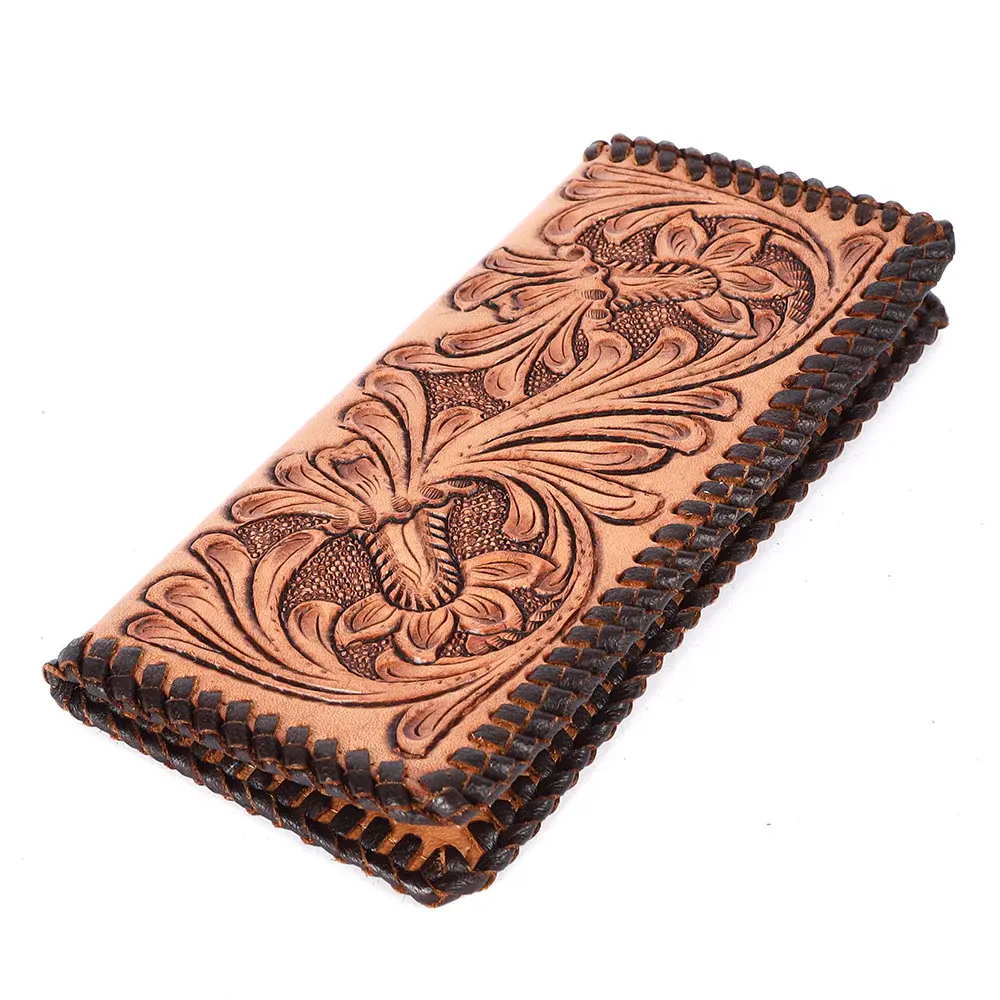 Western Leather Bifold Wallet