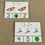 Thumbnail: Insects Count and clip cards Subtraction 1-10. Kindergarten math printable.