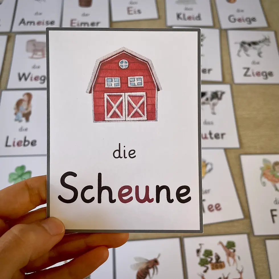 Thumbnail: Bildkarten Phonogramme. Anlaute Karten.