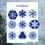 Thumbnail: Snowflakes preschool activity shadow matching