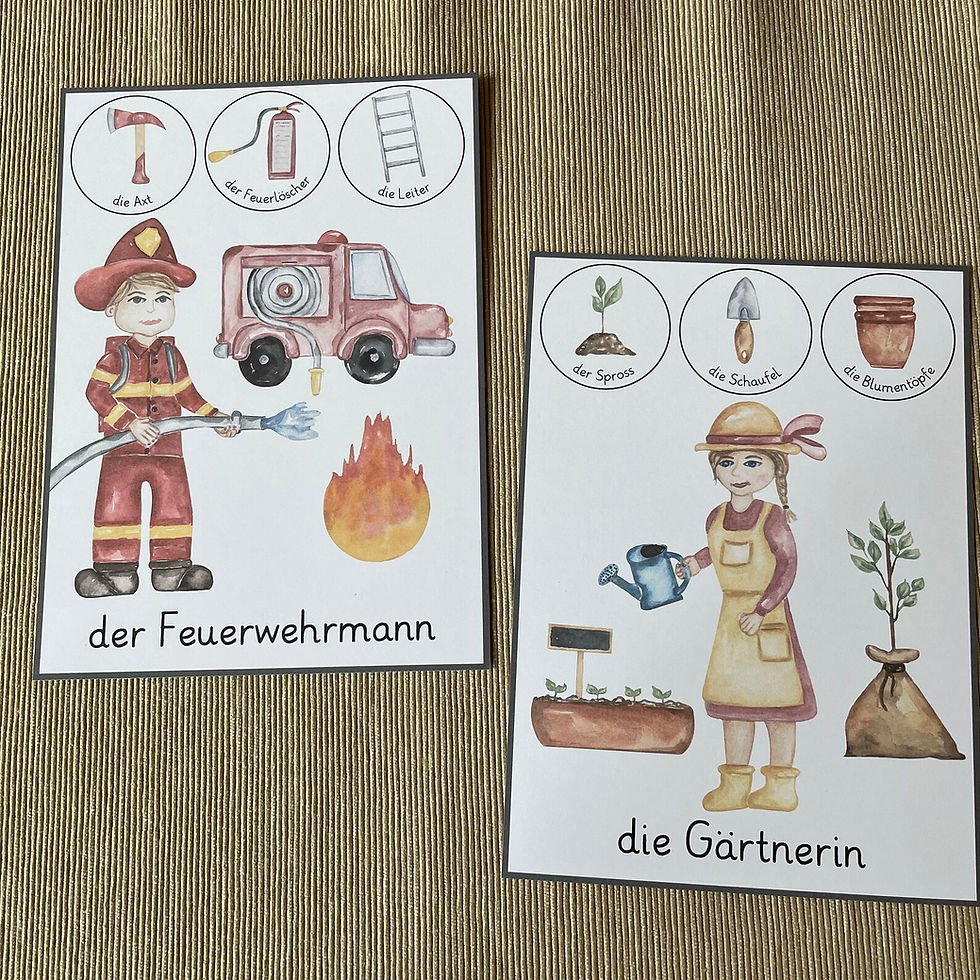 Thumbnail: Berufe Bildkarten