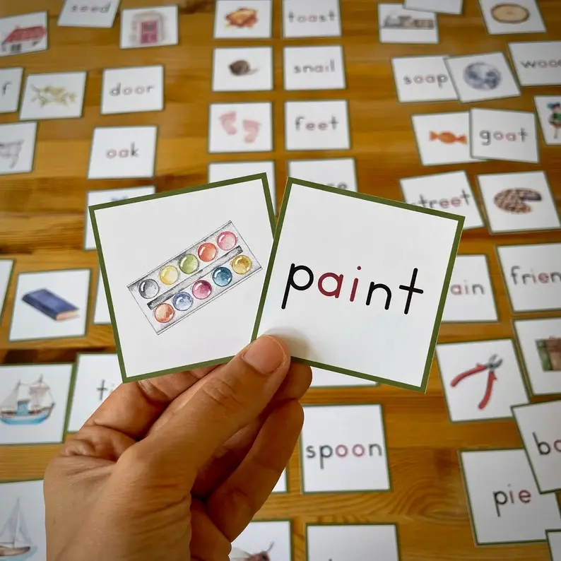 Thumbnail: Digraph words kindergarten game printable worksheets
