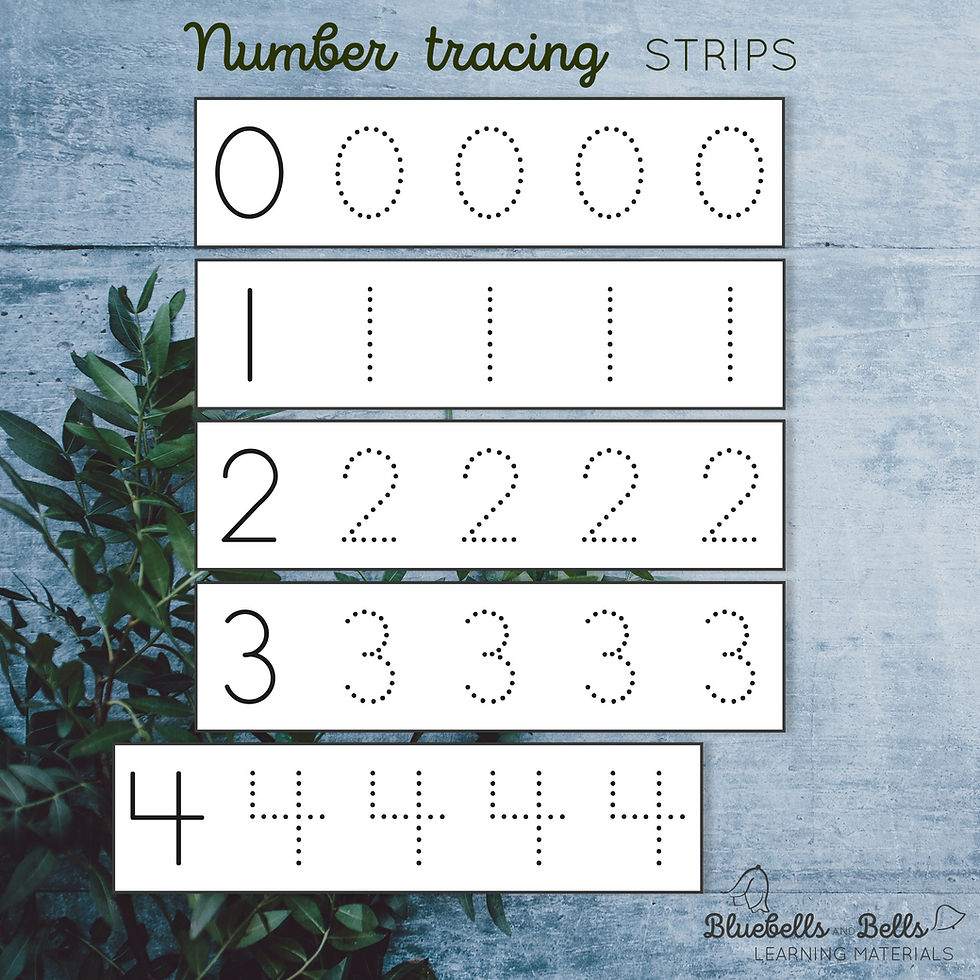 Simple Number tracing worksheets 0-20. Handwriting printable.