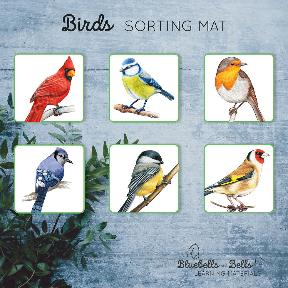 Thumbnail: Category sorting printable Spring