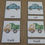 Thumbnail: Montessori Transportation 3 Part cards. Preschool reading activity